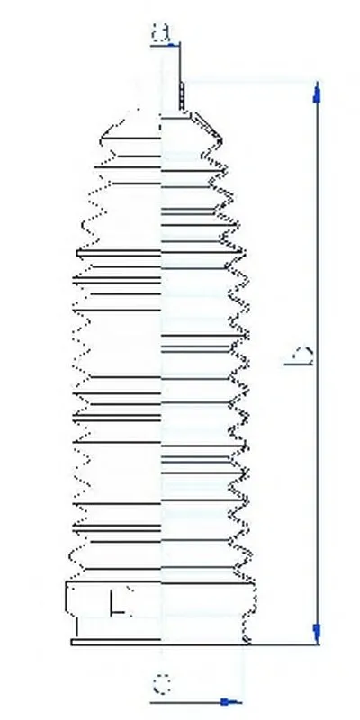 Пыльник, рулевое управление SPIDAN купить