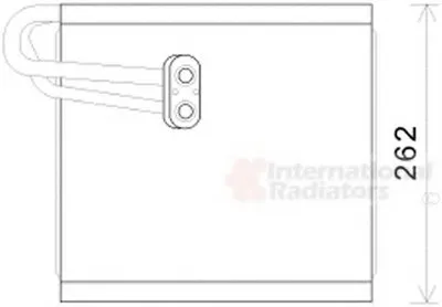 Испаритель, кондиционер VAN WEZEL купить