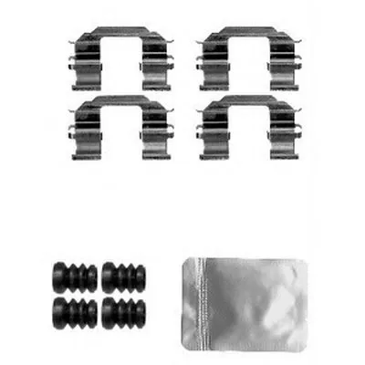 Комплектующие, колодки дискового тормоза DELPHI купить