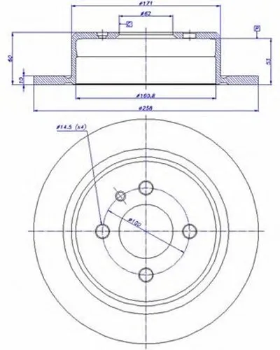 Тормозной диск CAR купить