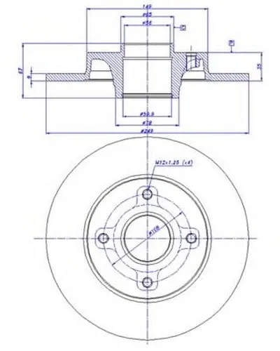 Тормозной диск CAR купить