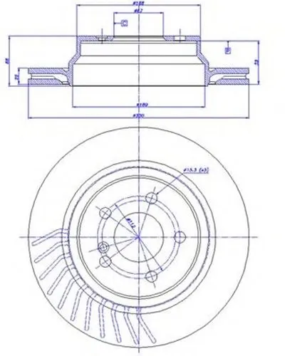 Тормозной диск CAR купить
