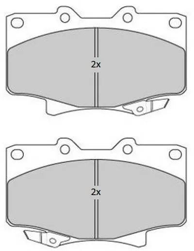 Комплект тормозных колодок, дисковый тормоз FREMAX купить