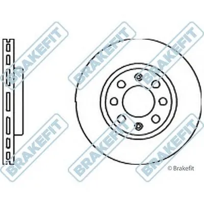 Тормозной диск Brake Fit APEC braking купить