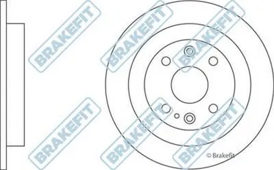 Тормозной диск Brake Fit APEC braking купить