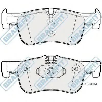 Комплект тормозных колодок, дисковый тормоз Brake Fit APEC braking купить