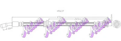 Тормозной шланг BROVEX-NELSON купить
