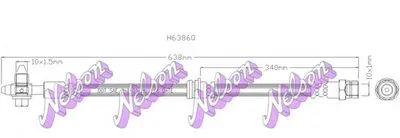 Тормозной шланг BROVEX-NELSON купить