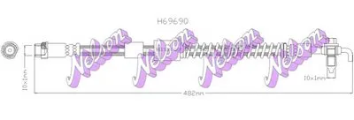 Тормозной шланг BROVEX-NELSON купить