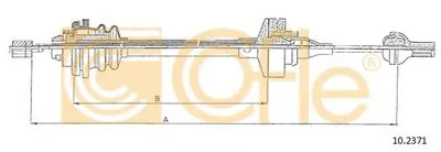 Тросик сцепления COFLE купить