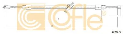 Трос, стояночная тормозная система COFLE купить