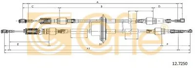 Трос, ступенчатая коробка передач COFLE купить