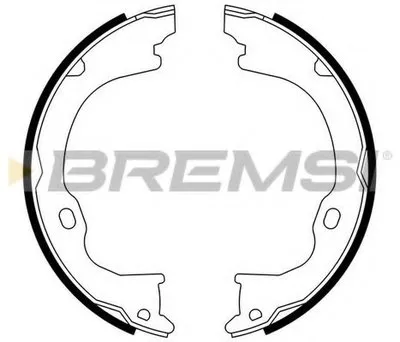 Комплект тормозных колодок, стояночная тормозная система BREMSI купить