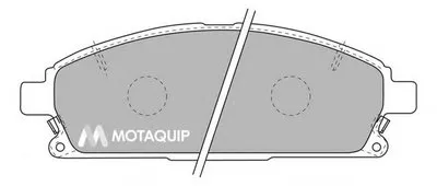 Комплект тормозных колодок, дисковый тормоз MOTAQUIP купить