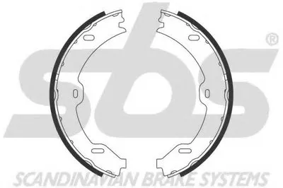 Комплект тормозных колодок, стояночная тормозная система sbs купить