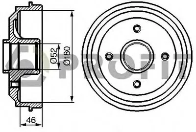 Тормозной барабан PROFIT купить