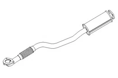 Предглушитель выхлопных газов KLARIUS купить
