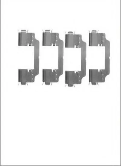 Комплектующие, колодки дискового тормоза MOTAQUIP купить