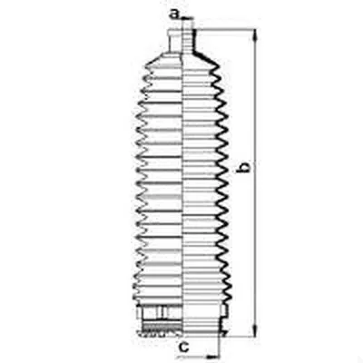 Пыльник, рулевое управление SPIDAN купить