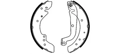 Комплект тормозных колодок HELLA купить