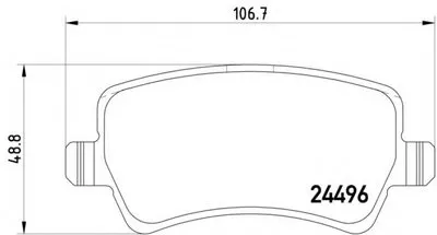 Комплект тормозных колодок, дисковый тормоз HELLA купить
