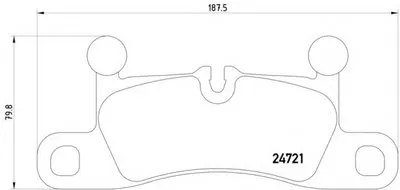 Комплект тормозных колодок, дисковый тормоз HELLA купить