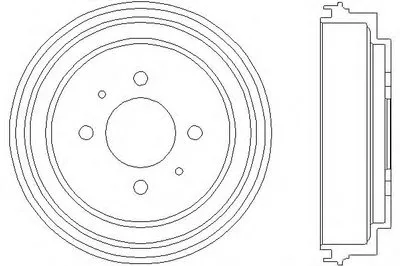 Тормозной барабан HELLA купить