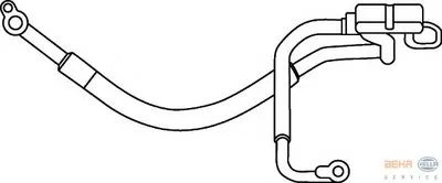 Трубопровод высокого давления, кондиционер BEHR HELLA SERVICE HELLA купить