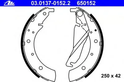 Комплект тормозных колодок ATE купить