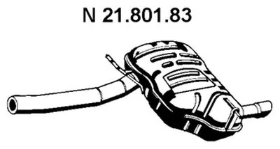 Глушитель выхлопных газов конечный EBERSPÄCHER купить