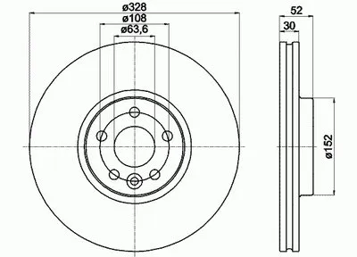 Тормозной диск PRO TEXTAR купить