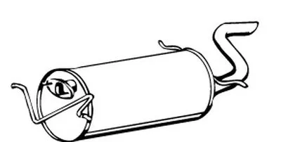 Глушитель выхлопных газов конечный WALKER купить