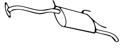 Глушитель выхлопных газов конечный WALKER купить