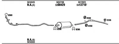 Система выпуска ОГ WALKER купить