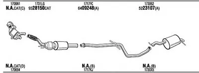 Система выпуска ОГ WALKER купить