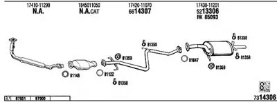 Система выпуска ОГ WALKER купить