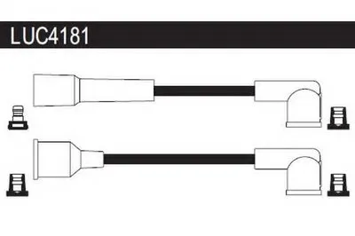 Комплект проводов зажигания LUCAS ELECTRICAL купить