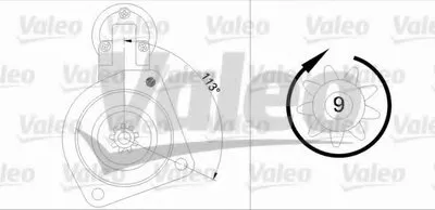 Стартер VALEO купить