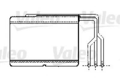 Теплообменник, отопление салона VALEO купить