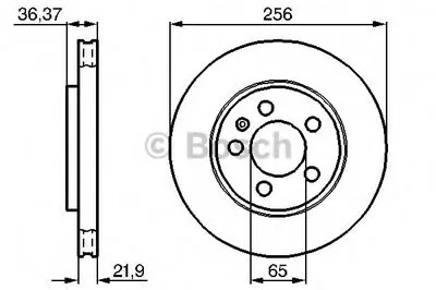 Тормозной диск BOSCH купить