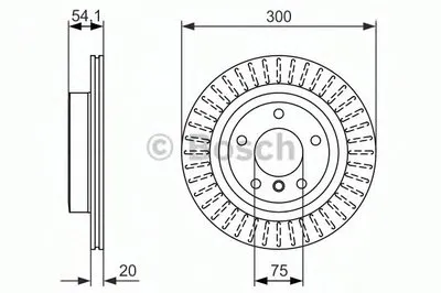 Тормозной диск BOSCH купить