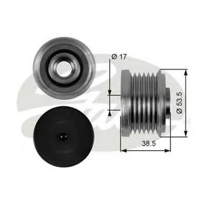 Механизм свободного хода генератора DriveAlign® GATES купить