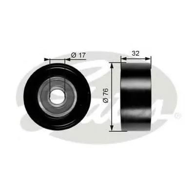 Паразитный / ведущий ролик, поликлиновой ремень DriveAlign® GATES купить