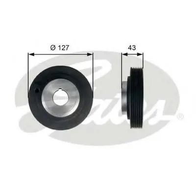 Ременный шкив, коленчатый вал DriveAlign® GATES купить