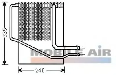 Испаритель, кондиционер VAN WEZEL купить