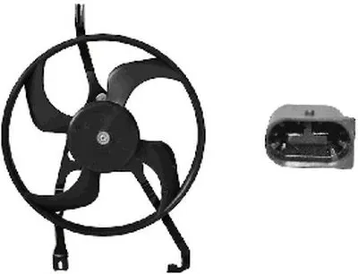 Вентилятор, охлаждение двигателя VAN WEZEL купить