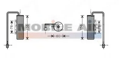 Осушитель, кондиционер VAN WEZEL купить