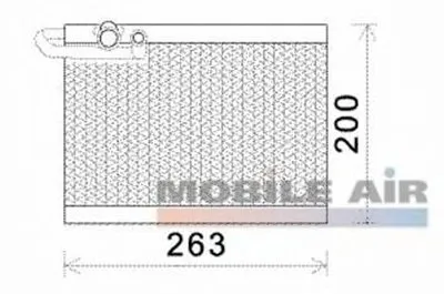 Испаритель, кондиционер VAN WEZEL купить