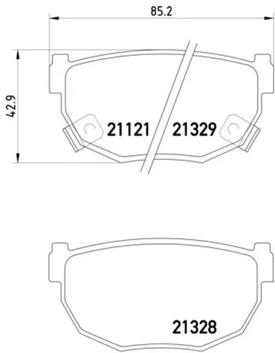 Комплект тормозных колодок, дисковый тормоз MINTEX купить