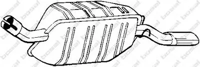 Глушитель выхлопных газов конечный BOSAL купить